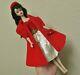 Vintage Brunette Ponytail Barbie #3 Red Flare Silken Flame Outfit