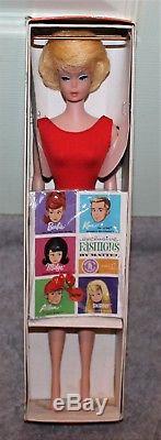 Vintage Bubble Cut Barbie Blonde 1962 No. 850 Original Box Never Played With