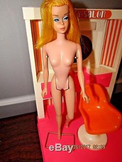 Vintage COLOR MAGIC BARBIE Doll with RARE Closet Case and clothes