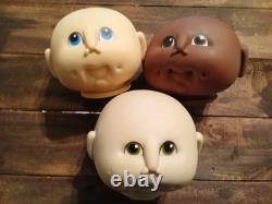 Vintage Cabbage Patch Dolls. 7 Different Heads With Body Packs