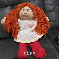 Vintage Cabbage Patch Kid Girl Red Hair Blue Eyes Head Mold 2