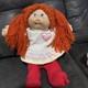 Vintage Cabbage Patch Kid Girl Red Hair Blue Eyes Head Mold 2