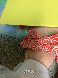 Vintage Cabbage Patch Kid Girl Second Edition Wheat Poodle Hair Green Eyes HM#2