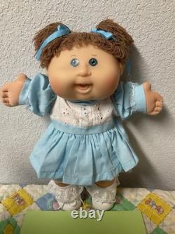 Vintage Cabbage Patch Kid Play Along Girl PA-16 Brown Hair Green Eyes 2004