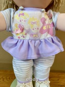 Vintage Cabbage Patch Kids Toddler Doll In Rare HTF Outfit