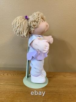 Vintage Cabbage Patch Kids Toddler Doll In Rare HTF Outfit