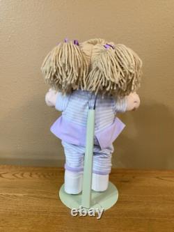 Vintage Cabbage Patch Kids Toddler Doll In Rare HTF Outfit