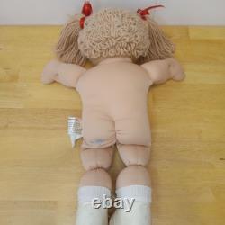 Vintage Coleco Cabbage Patch Kids Blonde Hair Green Eye 1985 Head Mold 3 WithShoes