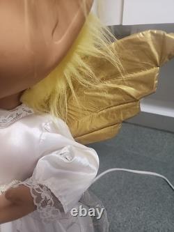 Vintage Collectors Large 24 Angel Troll Doll, Electric Motion