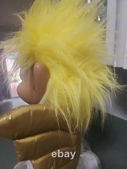 Vintage Collectors Large 24 Angel Troll Doll, Electric Motion