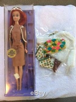 Vintage Color Magic Barbie 1150 Midnight & Ruby Red 1966 with Extra Clothes