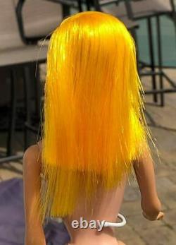 Vintage Color Magic Barbie Doll LEMON YELLOW BLONDE HAIR, MINTY, HIGH COLOR