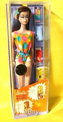 Vintage Color Magic Barbie (Ruby/Midnight) WithRARE Hard Case Box & Accessories