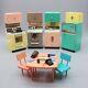 Vintage Deluxe Reading Corp Barbie Doll Dream House Home Toy Kitchen Set Dishes