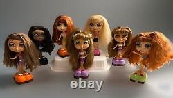 Vintage-Diva Starz Interactive Bratz 9 Lot Of Dolls 1999 Mattel