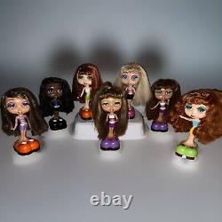 Vintage-Diva Starz Interactive Bratz 9 Lot Of Dolls 1999 Mattel