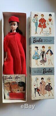 Vintage Dressed Box Swirl Barbie swirl ponytail barbie vintage brunnete swirl
