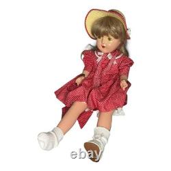 Vintage Effanbee Lovums Doll with Outfit (For Restoration) Composition Crier 27