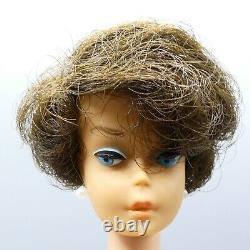 Vintage European Brunette BubbleCut Barbie 1965 MIB
