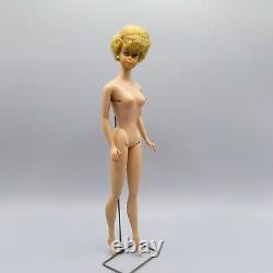 Vintage European Side part BubbleCut Barbie ash blonde 1965