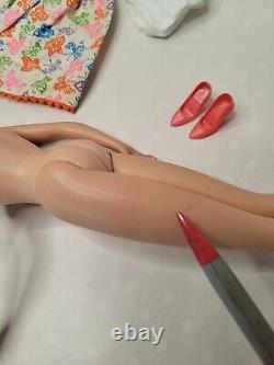 Vintage Fashion Queen Barbie Doll High Color Complete W Wig
