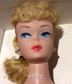 Vintage Geniune Barbie Mattel Teenage Fashion Model #850 1962 Ponytail