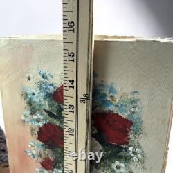 Vintage German Artist Doll Bearded Painter Figurine Handmade Cloth Sculpture