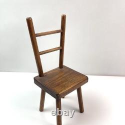 Vintage German Artist Doll Bearded Painter Figurine Handmade Cloth Sculpture