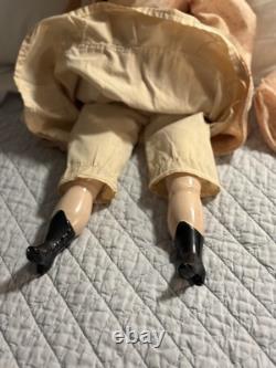 Vintage Handmade Porcelain Doll 24 Inch