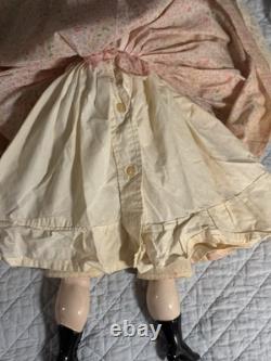Vintage Handmade Porcelain Doll 24 Inch
