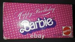 Vintage Happy Birthday Barbie Doll 1982 Mattel No. 1922 Unopened