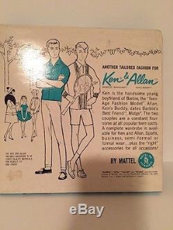 Vintage Ken NRFB 1965 Holiday Outfit
