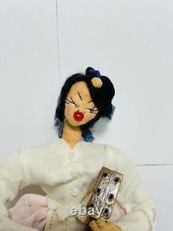 Vintage Klumpe Or Roldan Spanish Woman Doll