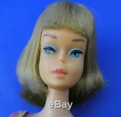 Vintage Long Hair Summer Sand American Girl Barbie in Original Swimsuit VGC