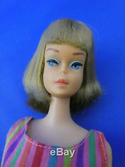 Vintage Long Hair Summer Sand American Girl Barbie in Original Swimsuit VGC