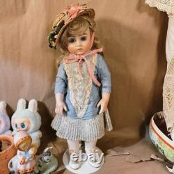Vintage Marianne De Nunez Artist Bru Doll 16 Bru Doll Bisque Head Leather Body