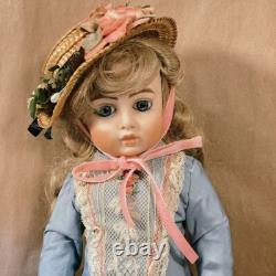 Vintage Marianne De Nunez Artist Bru Doll 16 Bru Doll Bisque Head Leather Body