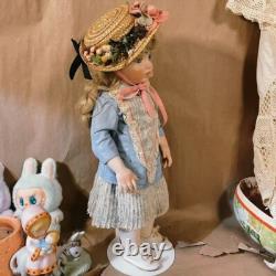 Vintage Marianne De Nunez Artist Bru Doll 16 Bru Doll Bisque Head Leather Body