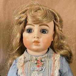 Vintage Marianne De Nunez Artist Bru Doll 16 Bru Doll Bisque Head Leather Body
