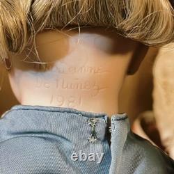 Vintage Marianne De Nunez Artist Bru Doll 16 Bru Doll Bisque Head Leather Body