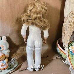 Vintage Marianne De Nunez Artist Bru Doll 16 Bru Doll Bisque Head Leather Body