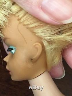 Vintage Mattel American Girl Platinum blond Barbie Doll gorgeous