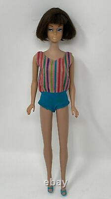 Vintage Mattel BRUNETTE Hair AMERICAN GIRL Barbie DOLL