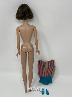 Vintage Mattel BRUNETTE Hair AMERICAN GIRL Barbie DOLL