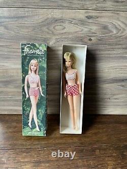 Vintage Mattel Barbie Doll, Francie Barbis Modern Cousin withBox Blonde Hair 1965