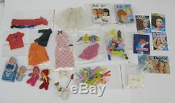 Vintage Mattel Barbie Midge, Ken, Skipper Set with Lot of Rare Outfits