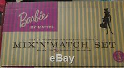 Vintage Mattel Barbie Mix'n' Match Gift Set in box Clothing NRFC