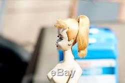 Vintage Mattel Barbie No 3 Blonde Ponytail