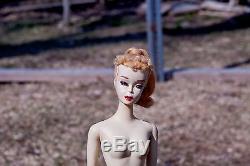 Vintage Mattel Barbie No 3 Blonde Ponytail