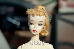 Vintage Mattel Barbie No 3 Blonde Ponytail
